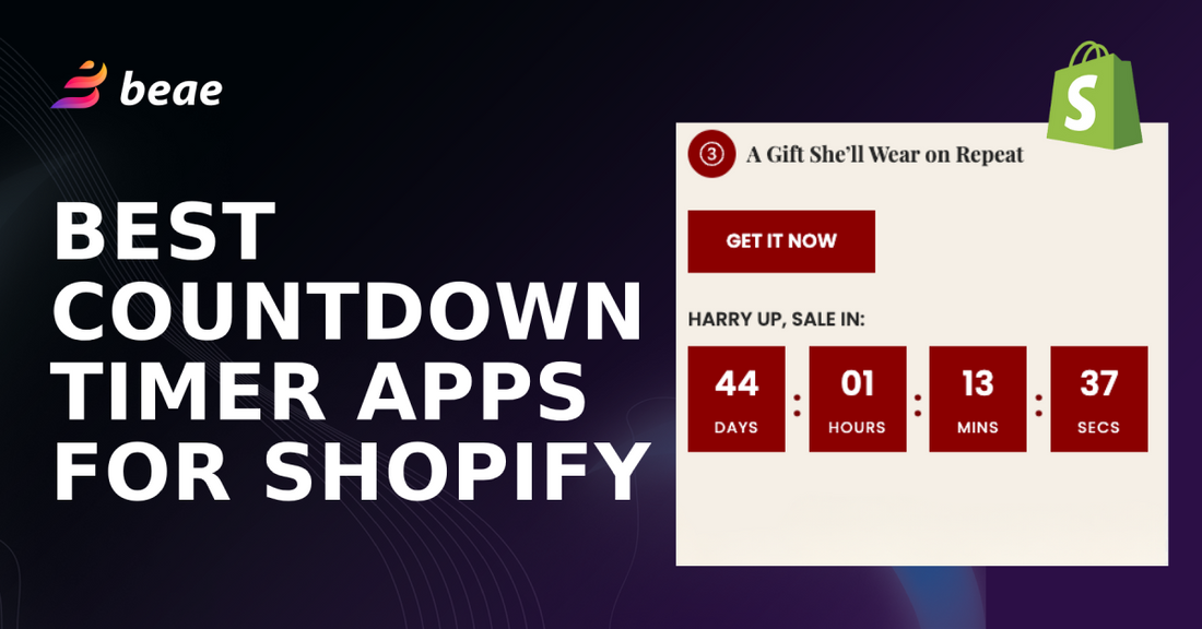Best Countdown Timer Apps for Shopify to Boost Sales and Urgency (2025 Edition)