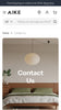 Aike - Home & Decor Contact Page Template for Shopify | BeAe
